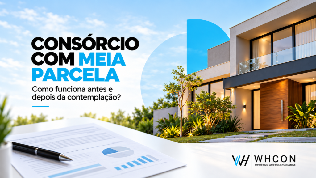 Consórcio com meia parcela: como funciona e o que acontece após a contemplação?